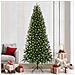 Albero di Natale artificiale con 300 LED Verde 240 cm PE e PVC - Foto miniatura 2