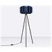 Lampada Da Terra Mula 45 Navy Sl. 1865 - Moderno Lampada Da Terra Blu Navy /nero 134x45x45 Cm - Foto miniatura 3