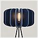 Lampada Da Terra Mula 45 Navy Sl. 1865 - Moderno Lampada Da Terra Blu Navy /nero 134x45x45 Cm - Foto miniatura 5