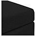 Pouf Nero 61 x 41 x 40 cm Tessuto e Legno Ingegnerizzato - Foto miniatura 6
