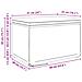 Pouf Nero 61 x 41 x 40 cm Tessuto e Legno Ingegnerizzato - Foto miniatura 9
