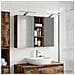 Set di Armadi da Bagno con lo scaffale 3 pcs 80 x 10,5 x 50 cm - Foto miniatura 4