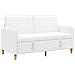 Divano con Storage Bianco 152 x 78 x 87 cm Poliestere - Foto miniatura 1