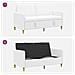 Divano con Storage Bianco 152 x 78 x 87 cm Poliestere - Foto miniatura 6