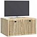 Mobile Porta TV da Muro Rovere Sonoma 59,5 x 41 x 30 cm - Foto miniatura 2