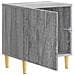 Comodino Sonoma grigio 43 x 34,5 x 50 cm Legno ingegnerizzato - Foto miniatura 2