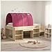 Letto con Tunnel 3 pz Sonoma e Rosso Legno ingegnerizzato - Foto miniatura 2