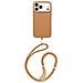 Custodia Per Iphone 17 Pro Max Marrone Con Cordino Uniq - Foto miniatura 1