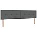 Letto box spring con materasso Grigio Scuro 200 x 200 cm - Foto miniatura 5