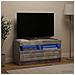 Mobile TV LED Grigio Cemento Legno ingegnerizzato - Foto miniatura 2