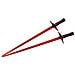 Bacchette Cinesi Kylo Ren Spada Laser Star Wars Episode Vii Chopsticks Lightsaber - Foto miniatura 1