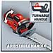 Tagliasiepi elettrico GE-EH 6560 a batteria da 650W taglio 60Cm - Foto miniatura 4