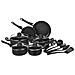 Batteria Da Cucina, 15 Pezzi Con Rivestimento Antiaderente - Foto miniatura 1