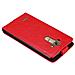 Custodia Compatibile Con Lg G4 In Rosso Mela - Coperchio Protettivo In Design Flip Con Chiusura Magnetica - Foto miniatura 6