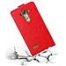 Custodia Compatibile Con Lg G4 In Rosso Mela - Coperchio Protettivo In Design Flip Con Chiusura Magnetica - Foto miniatura 7