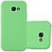 Custodia Compatibile Con Samsung Galaxy A3 2017 In Candy Pastello Verde - Coperchio Protettivo In Silicone Tpu Flessibile - Foto miniatura 1