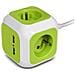 Presa Di Corrente Quadrupla Magiccube, 2 Ingressi Usb 1.4m Greenblue Gb118 - Foto miniatura 1