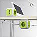 Presa Di Corrente Quadrupla Magiccube, 2 Ingressi Usb 1.4m Greenblue Gb118 - Foto miniatura 3