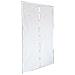 Zanzariera A Tenda Magnetica Per Porte Bianco 140 Cm X 250 Cm - Foto miniatura 2