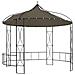 Gazebo 300x290 Cm Grigio Talpa Rotondo - Foto miniatura 1