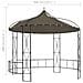 Gazebo 300x290 Cm Grigio Talpa Rotondo - Foto miniatura 6