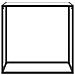 Tavolo Consolle Bianco 80x35x75 Cm In Vetro Temperato - Foto miniatura 2