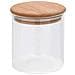 Barattoli di Vetro con Coperchio in Bambù 10 pz 600 ml - Foto miniatura 3