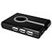 Multi Card Reader + 3-port Hub, USB2.0, Nero, 100 x 68 x 18 mm, DC, Windows 98SE / 2000 / ME / XP Mac OS 8.6, 3x USB - Foto miniatura 1
