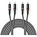 COTH24200GY15 cavo audio 1,5 m 2 x RCA Grigio - Foto miniatura 1