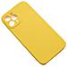 Custodia Tpu Silicone Lite Cover Soft-case Per Apple Iphone 12 Pro Max Yellow - Foto miniatura 1