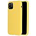 Custodia Tpu Silicone Lite Cover Soft-case Per Apple Iphone 12 Pro Max Yellow - Foto miniatura 3