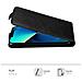 Custodia Compatibile Con Apple Iphone 13 Pro In Nero Carbone - Coperchio Protettivo In Design Flip Realizzato In Finta Pelle Liscia - Foto miniatura 3