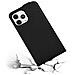 Custodia Compatibile Con Apple Iphone 13 Pro In Nero Carbone - Coperchio Protettivo In Design Flip Realizzato In Finta Pelle Liscia - Foto miniatura 4