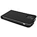 Custodia Compatibile Con Apple Iphone 13 Pro In Nero Carbone - Coperchio Protettivo In Design Flip Realizzato In Finta Pelle Liscia - Foto miniatura 5