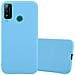 Custodia Compatibile Con Honor Play 4t In Candy Blu - Coperchio Protettivo In Silicone Tpu Flessibile - Foto miniatura 1