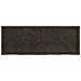 Piano Bagno Marrone Scuro 140x50x (2-6) cm Legno Trattato - Foto miniatura 6