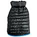 Cappottino Nero Invernale Vestito Imbottito Giacca Per Cani Jacket Varie Taglie M Cappottino - Foto miniatura 1