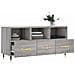 Mobile Tv Grigio Sonoma 102x36x50 Cm In Legno Multistrato - Foto miniatura 5
