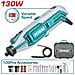 Mini Smerigliatrice 130w, 35000rpm (tg513326e) - Foto miniatura 2