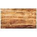 Piano Per Tavolo 120x60x1,5 Cm Rettangolare Legno Mango Grezzo - Foto miniatura 1