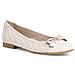 Ivory Casual Closed Shoes Scarpe Basse Pelle Scarpe Donna Beige Eu 37, 1-22104-28 418 - Foto miniatura 2