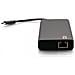 Docking station a doppio schermo 9-in-1 USB-C® con HDMI®, Ethernet, USB, jack audio da 3,5 mm e tecnologia Power Delivery fino a 60W - 4K 30Hz (conforme a TAA) - Foto miniatura 2