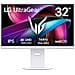 Lg Ultragear 32g810sa-w 32"" Ips Monitor, 3840 X 2160 4k Uhd, 144hz, 1ms - White [energieklasse G] (32g810sa-w.aeu) - Foto miniatura 1