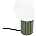 Lampada Da Tavolo Halo Verde Oliva Sl. 1726 - Moderno Lampada Da Scrivania Verde Oliva 19x12x12 Cm - Foto miniatura 1