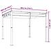 Gazebo da Giardino con Tetto Retrattile Crema 3x3m in Acciaio - Foto miniatura 9