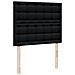 Giroletto a Molle con Materasso Nero 120x190 cm in Tessuto - Foto miniatura 7