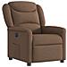 Poltrona Elettrica Reclinabile Marrone in Tessuto - Foto miniatura 4