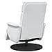 Poltrona reclinabile Bianco 71 x 98 x 106 cm Pelle sintetica - Foto miniatura 6