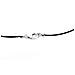 Collana Girocollo In Argento, Nero, Miluz, Argento 925, 40 Cm - Foto miniatura 2