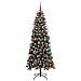 Albero di Natale artificiale con 300 LED Verde 180 cm - Foto miniatura 4